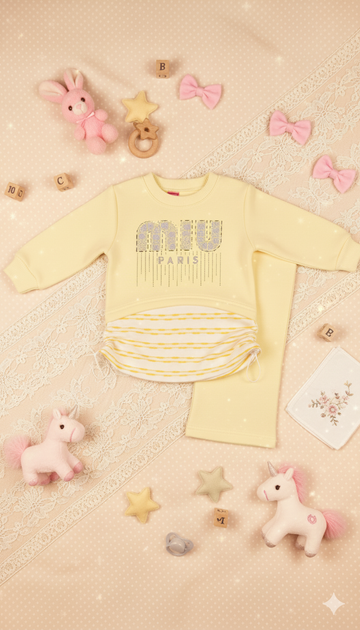 Girls' Cozy Fleece Suit Set