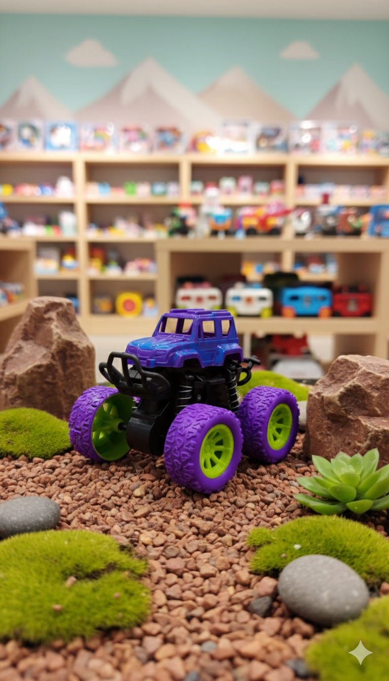 All-Terrain Big Wheel Truck for Kids