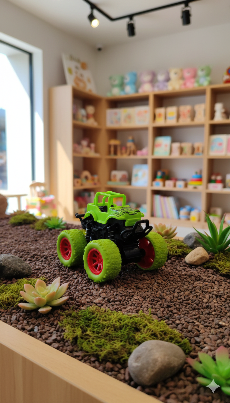 All-Terrain Big Wheel Truck for Kids