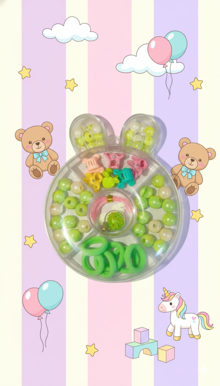 Cute Bunny Hair Accessory Set for Baby Girls