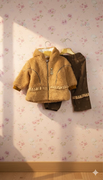Cozy Fleece Baby Outfit Set