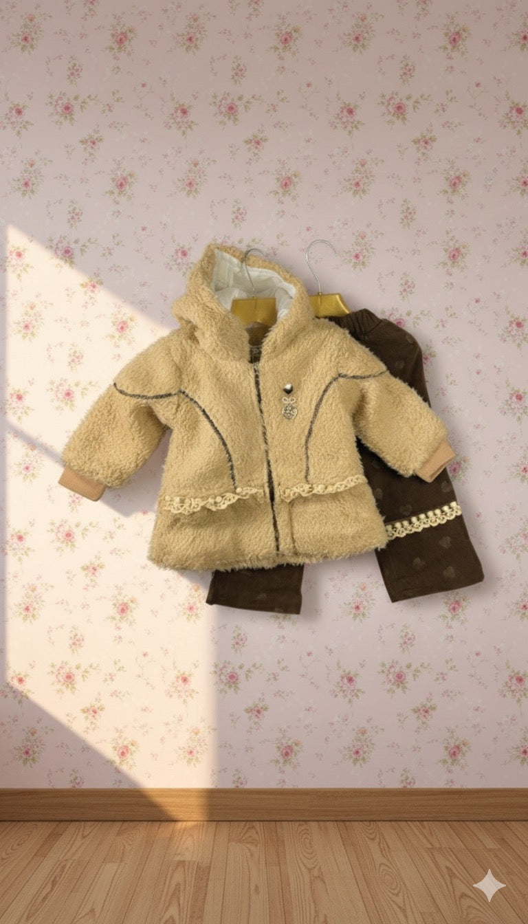 Cozy Fleece Baby Outfit Set