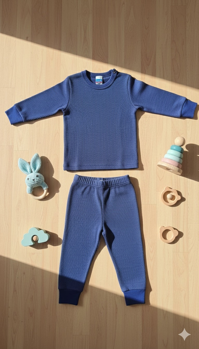 Thermal Ribbed Baby Suits