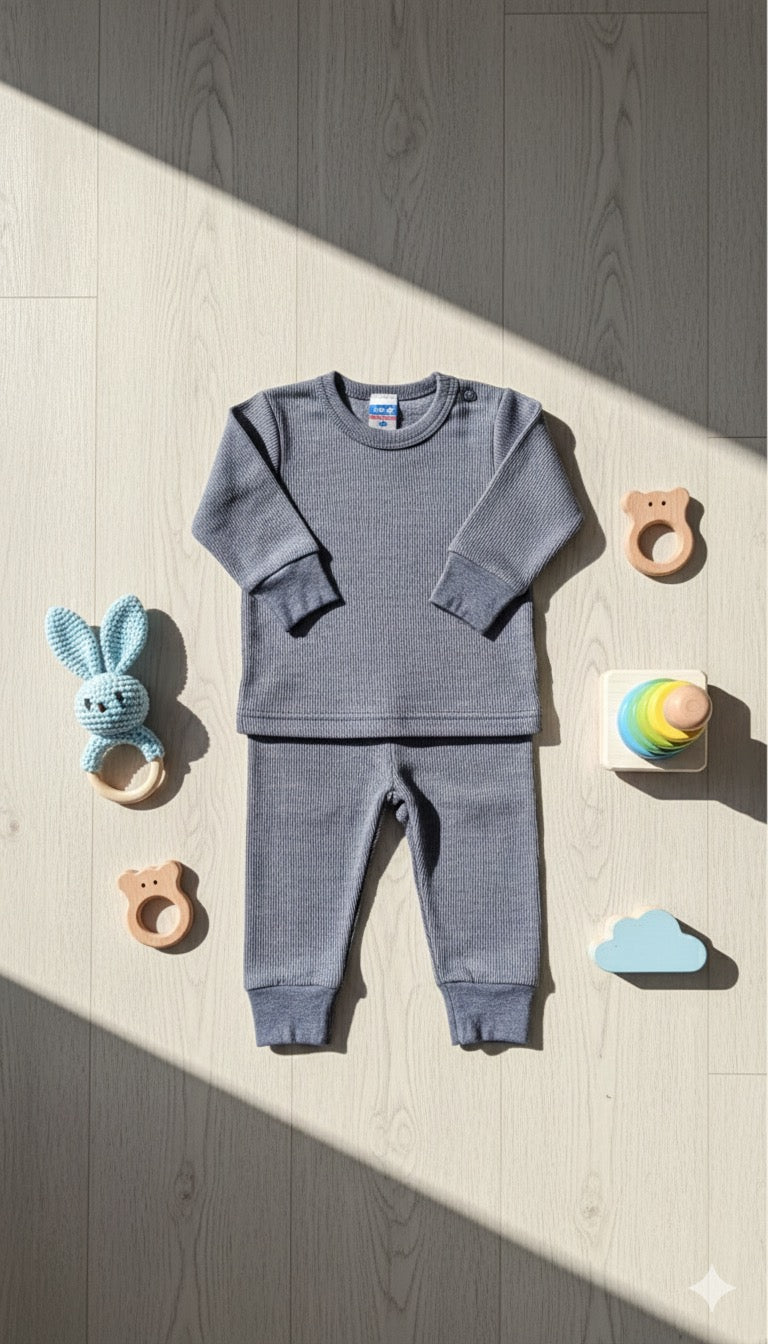 Thermal Ribbed Baby Suits