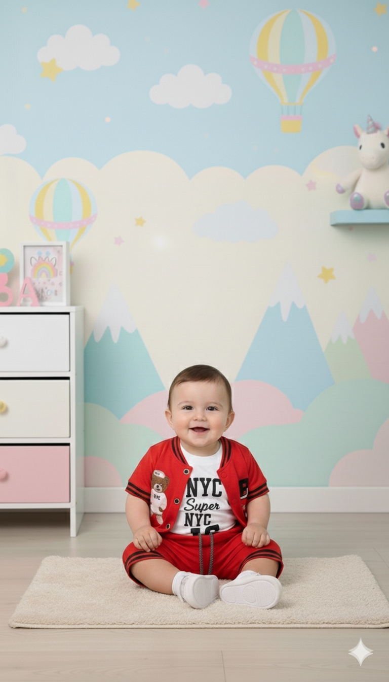 The "Summer Serenade" 3-Piece Baby Ensemble