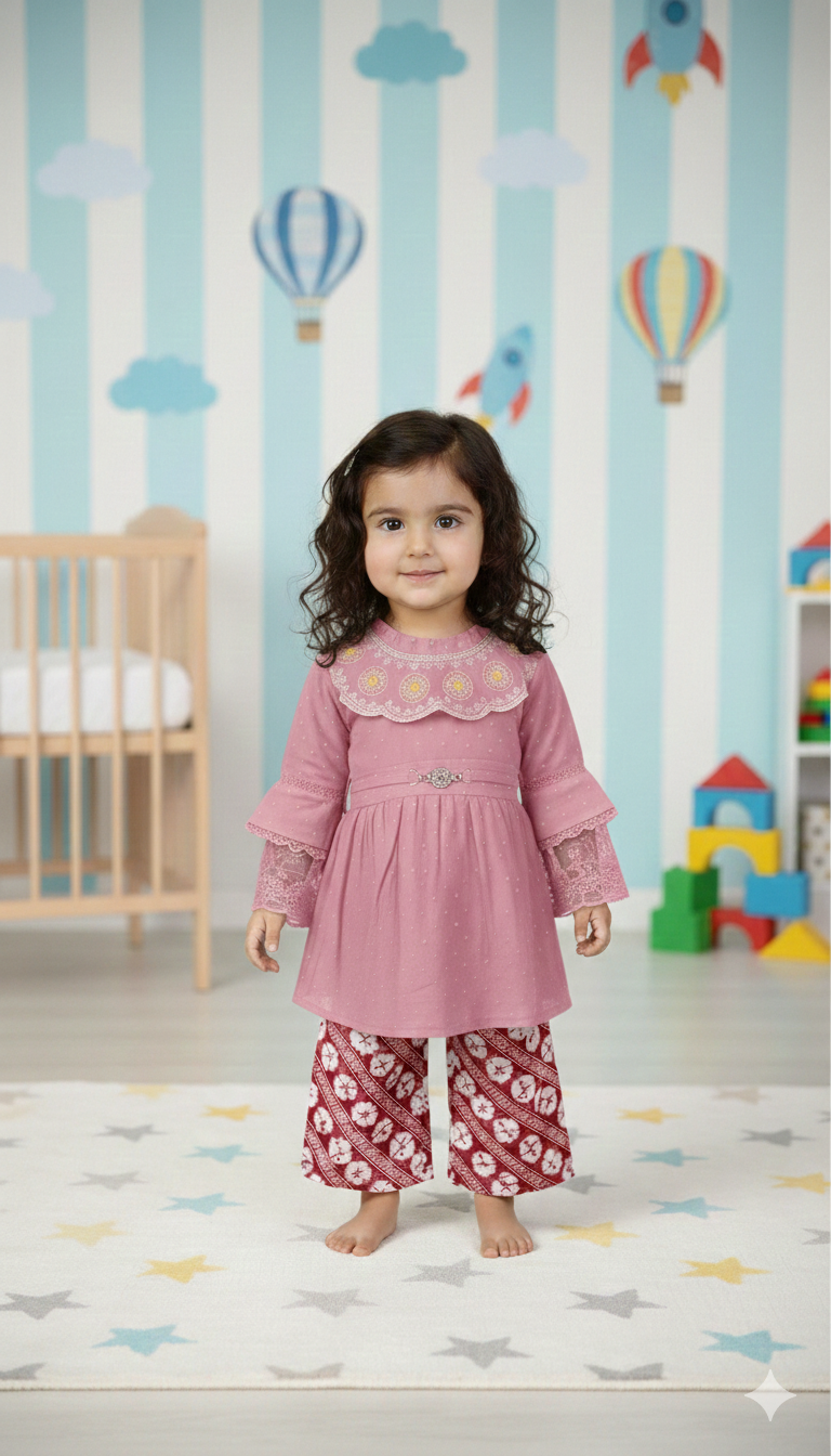Girls' "Mini Diva" Ethnic Fusion Sets