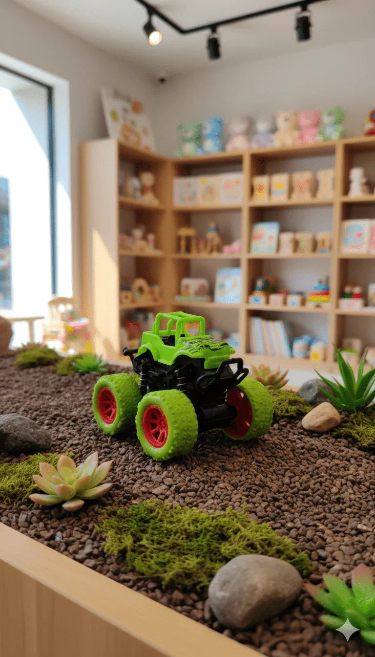 All - Terrain Big Wheel Truck for Kids - Kiddy Bloom