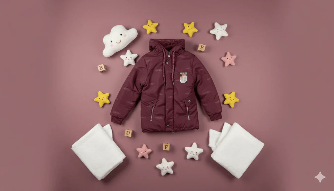 Child's Hooded Winter Jacket - Kiddy Bloom