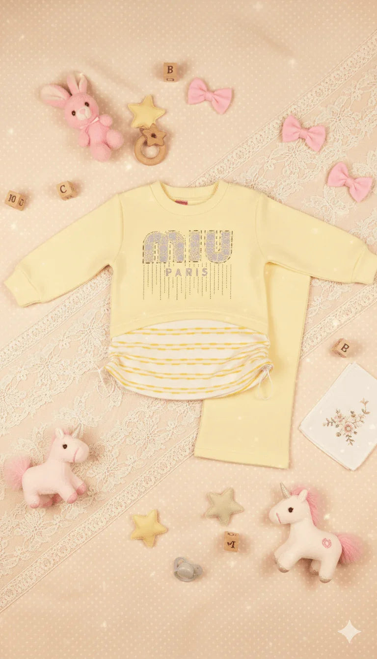 Girls' Cozy Fleece Suit Set - Kiddy Bloom