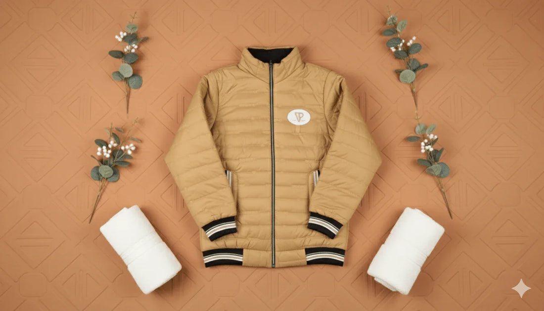 Toddler's Terracotta Puffer Jacket - Kiddy Bloom